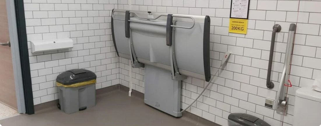 Pressalit changing table